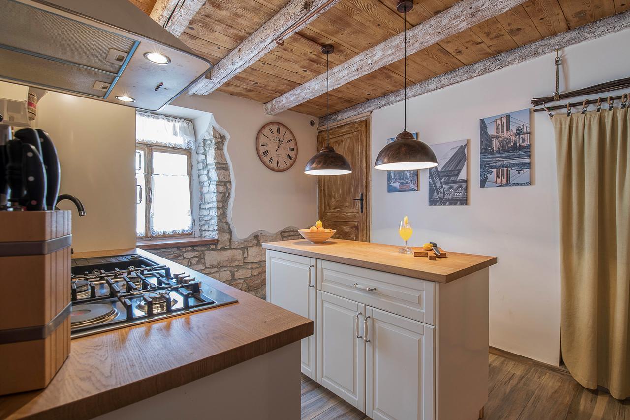 Rustic Istrian House Varesco Krnica Exteriör bild